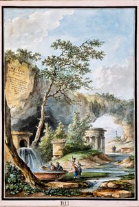 Página de título com jardim, de 