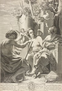 Alegoria das faculdades da alma de Claude Mellan