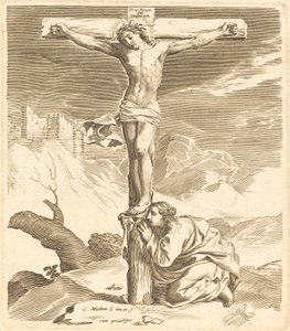 Cristo na Cruz de Claude Mellan