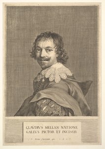 Claude Mellan: Auto-retrato, 1635. de Claude Mellan