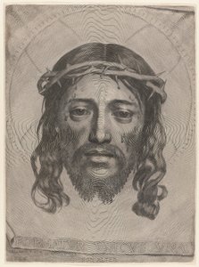 Rosto de Cristo de Claude Mellan
