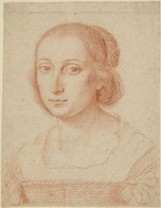 Cabeça de mulher de Claude Mellan