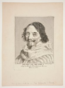 Henri de Mesmes de Claude Mellan
