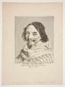 Henri de Mesmes de Claude Mellan
