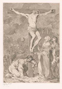 Crucificação de Cristo de Claude Mellan