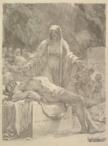 Lamentação, 1683. de Claude Mellan