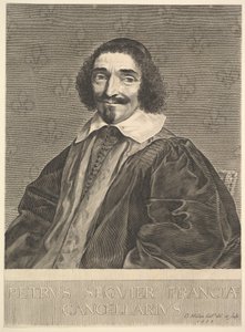 Chanceler Pierre Séguier, 1639. de Claude Mellan