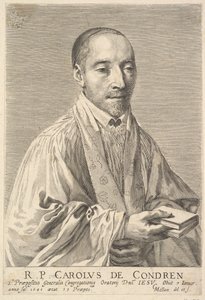 Padre Charles de Condren. de Claude Mellan
