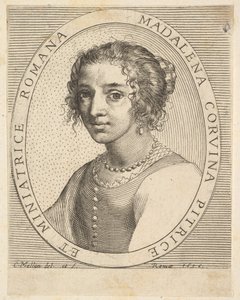 Madalena Corvina, 1636. de Claude Mellan