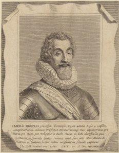 Retrato de Claude de Marolles de Claude Mellan