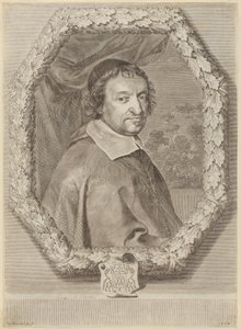 Retrato de Victor Le Bouthillier de Claude Mellan