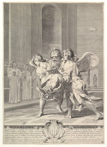 Peter Nolasque, 1627. de Claude Mellan