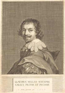 Autorretrato de Claude Mellan