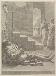 São Alexis, 1649. de Claude Mellan