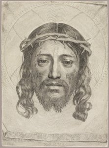 O Sudário de Santa Verônica de Claude Mellan