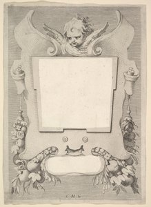Página de título: Bentivoglio, Della Guerra di Fiandra, 1632. de Claude Mellan
