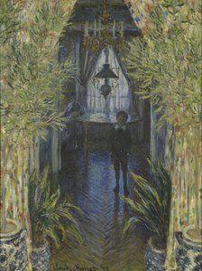 Um canto do apartamento de Claude Monet