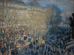 Boulevard des Capucines em Paris de Claude Monet
