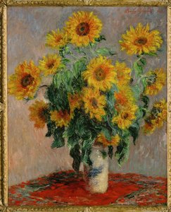 Bouquet de Soleils (pintura sobre tela) de Claude Monet