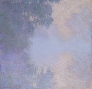 Ramo do Sena perto de Giverny (Névoa) de Claude Monet
