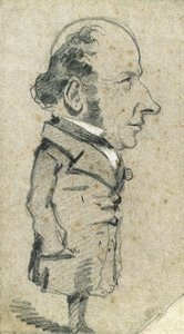 Caricatura de Eugène Marcel de Claude Monet