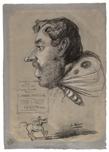 Caricatura de Jules Didier de Claude Monet