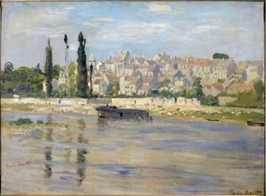 Carrières-Saint-Denis - 1872. Óleo sobre tela de Claude Monet
