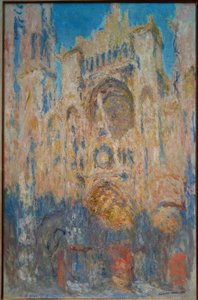 Catedral de Rouen. Efeito sol, fim do dia de Claude Monet