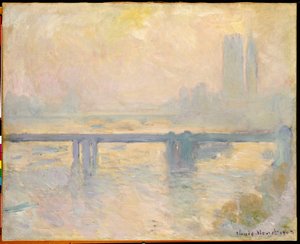 Ponte de Charing Cross, 1903 de Claude Monet