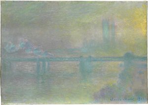 Ponte de Charing Cross, Londres, 1901 de Claude Monet