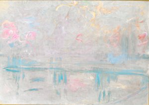 Charing Cross Bridge, c.1900 (óleo sobre tela) de Claude Monet