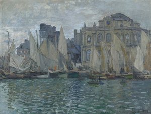 O Museu de Le Havre. 1873 de Claude Monet