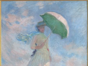 Ensaio de figura ao ar livre de Claude Monet