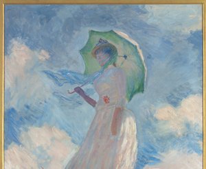 Ensaio de figura ao ar livre de Claude Monet