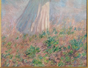 Ensaio de figura ao ar livre de Claude Monet