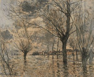 Inundação do Sena em Vétheuil de Claude Monet