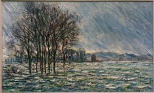 inundação de Claude Monet