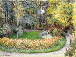 No jardim, 1875 de Claude Monet