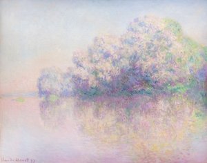 Ilha das urtigas de Claude Monet