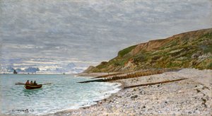 Pointe de la Hève, Sainte-Adresse, 1864 de Claude Monet