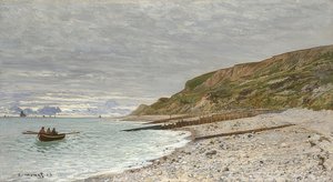 Pointe de la Hève, Sainte-Adresse. 1864 de Claude Monet