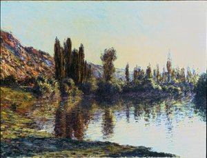 O Sena em Vétheuil de Claude Monet