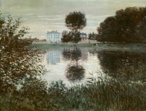 A árvore em uma bola, Argenteuil de Claude Monet