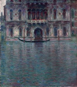 Le Palais Contarini, Venise (Palácio Contarini del Zaffo, V de Claude Monet