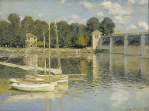 A Ponte de Argenteuil de Claude Monet