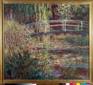 Le bassin aux nympheas, harmonie rose Painting by Claude Monet (1840-1926) 1900 Sun. 0,89 x 1,00 m Paris, musee d
