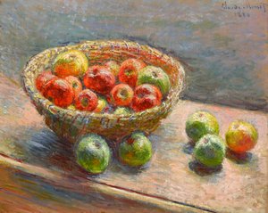 O cesto das maçãs de Claude Monet
