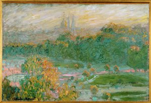 Les Tuileries (óleo sobre tela) de Claude Monet