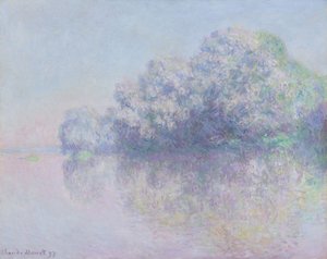 Ilha da Urtiga, 1897. de Claude Monet