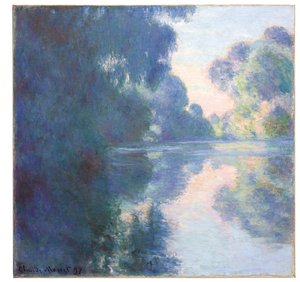 Manhã no Sena, 1897 de Claude Monet